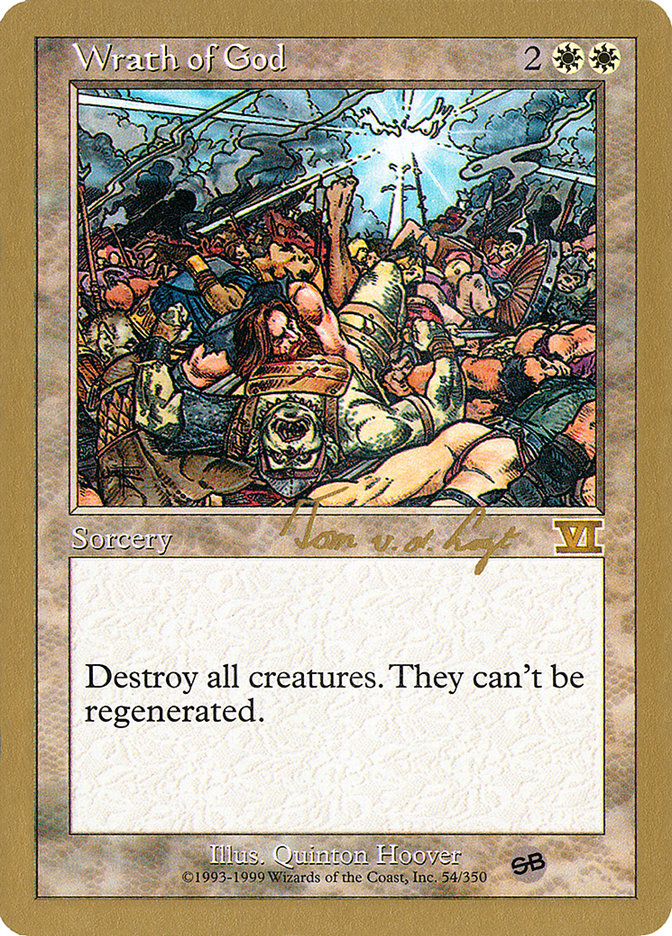 Wrath of God (Tom van de Logt) (SB) [World Championship Decks 2000] | North Game Den