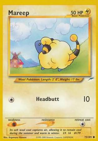 Mareep (75/105) [Neo Destiny Unlimited] | North Game Den
