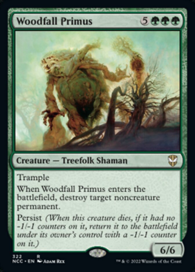 Woodfall Primus [Streets of New Capenna Commander] | North Game Den
