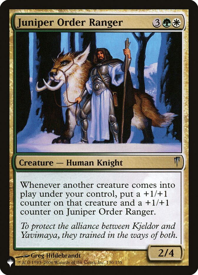 Juniper Order Ranger [The List] | North Game Den