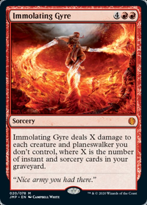 Immolating Gyre [Jumpstart] | North Game Den