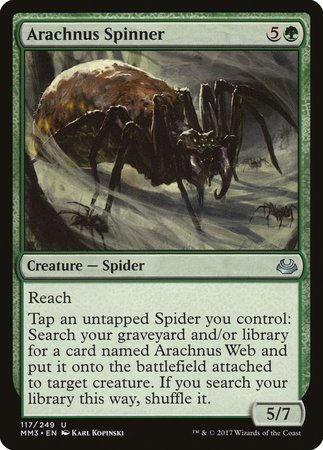 Arachnus Spinner [Modern Masters 2017] | North Game Den