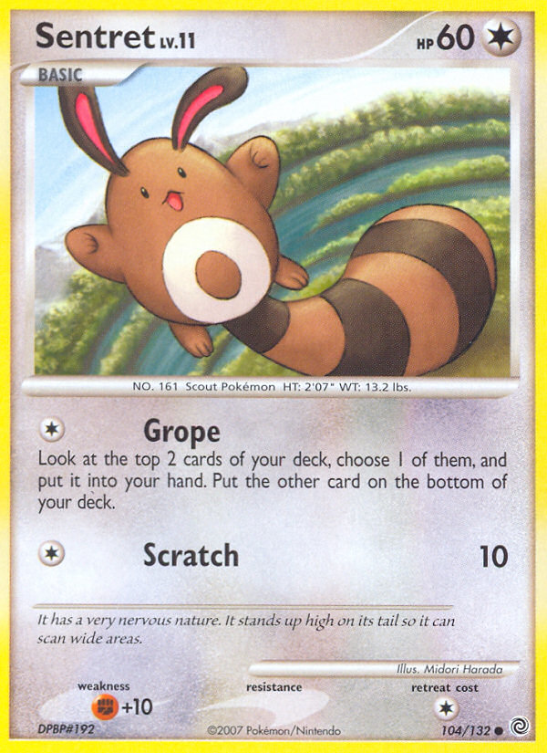 Sentret (104/132) [Diamond & Pearl: Secret Wonders] | North Game Den