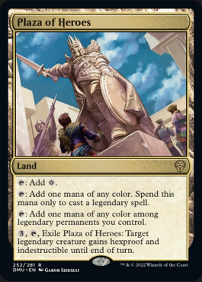 Plaza of Heroes [Dominaria United] | North Game Den