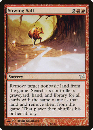 Sowing Salt [Betrayers of Kamigawa] | North Game Den