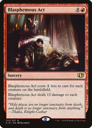 Blasphemous Act [Commander 2014] | North Game Den