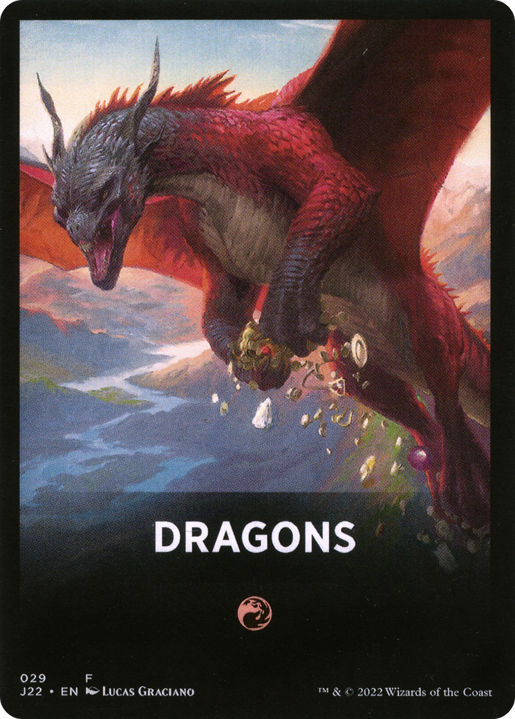 Dragons Theme Card [Jumpstart 2022 Front Cards] | North Game Den