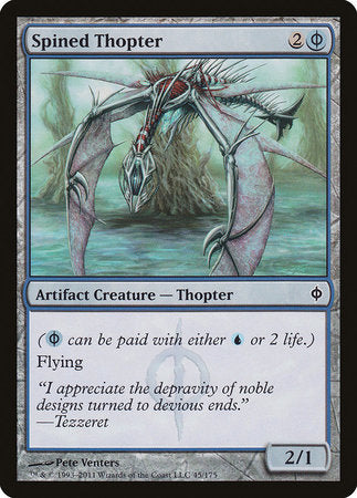 Spined Thopter [New Phyrexia] | North Game Den