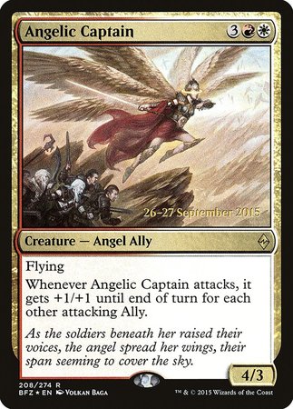 Angelic Captain [Battle for Zendikar Promos] | North Game Den