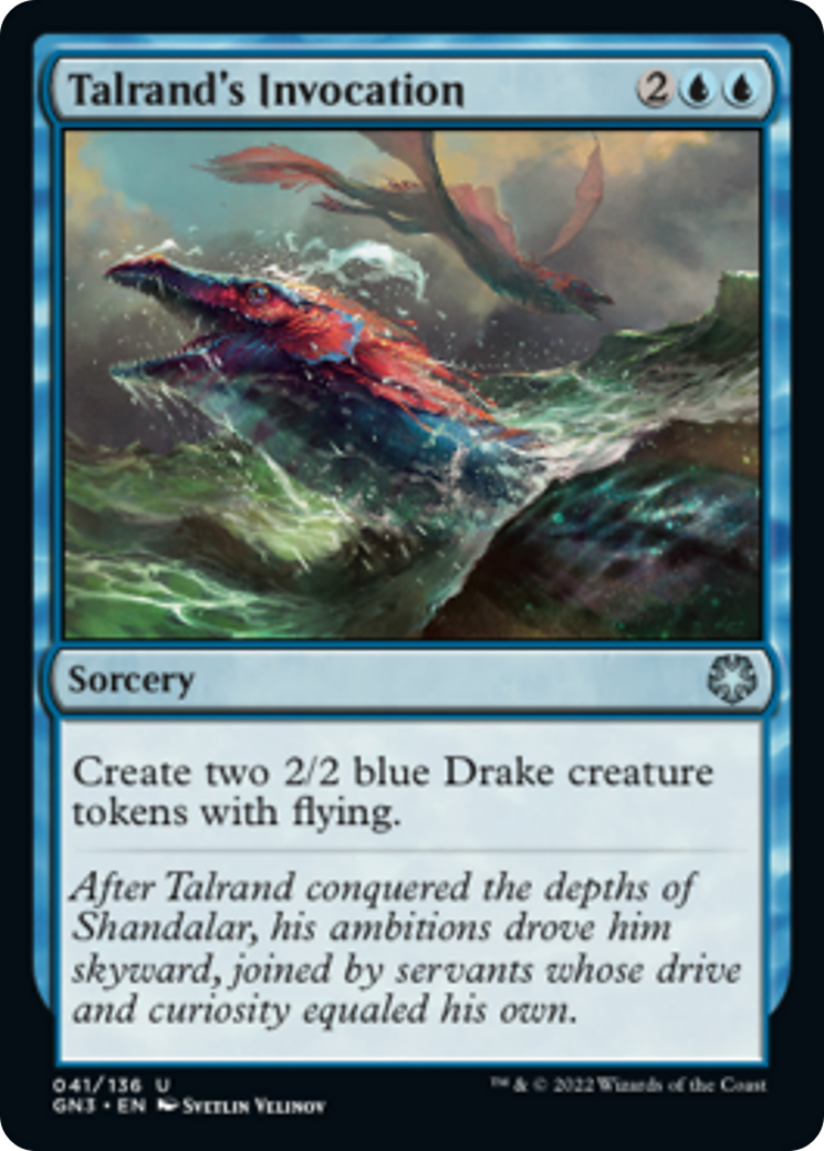 Talrand's Invocation [Game Night: Free-for-All] | North Game Den