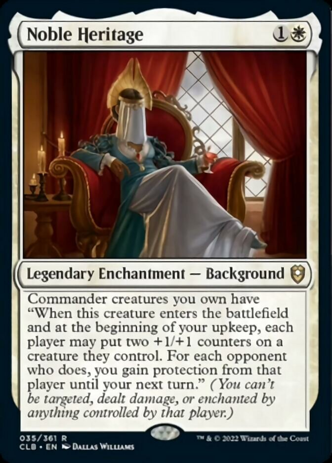 Noble Heritage [Commander Legends: Battle for Baldur's Gate] | North Game Den