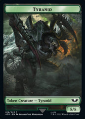 Tyranid (017) // Tyranid (018) Double-sided Token (Surge Foil) [Universes Beyond: Warhammer 40,000 Tokens] | North Game Den