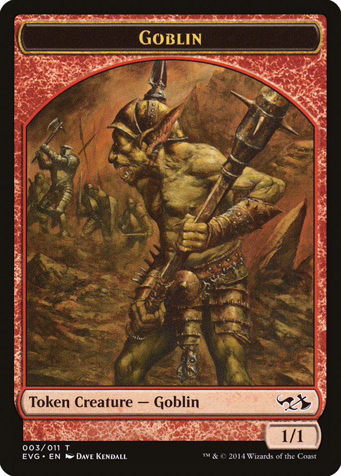 Goblin Token (Elves vs. Goblins) [Duel Decks Anthology Tokens] | North Game Den