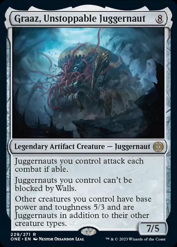 Graaz, Unstoppable Juggernaut [Phyrexia: All Will Be One] | North Game Den
