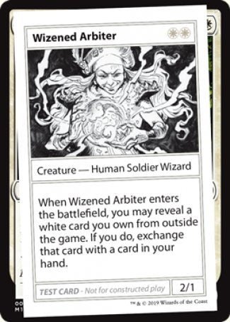 Wizened Arbiter (2021 Edition) [Mystery Booster Playtest Cards] | North Game Den
