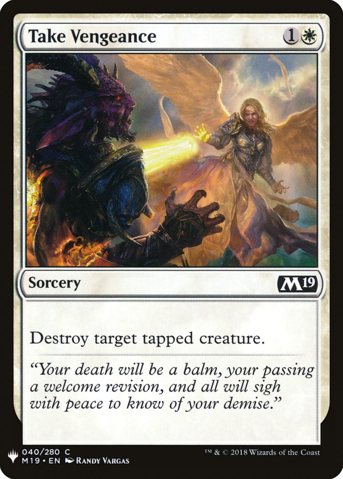 Take Vengeance [Mystery Booster] | North Game Den