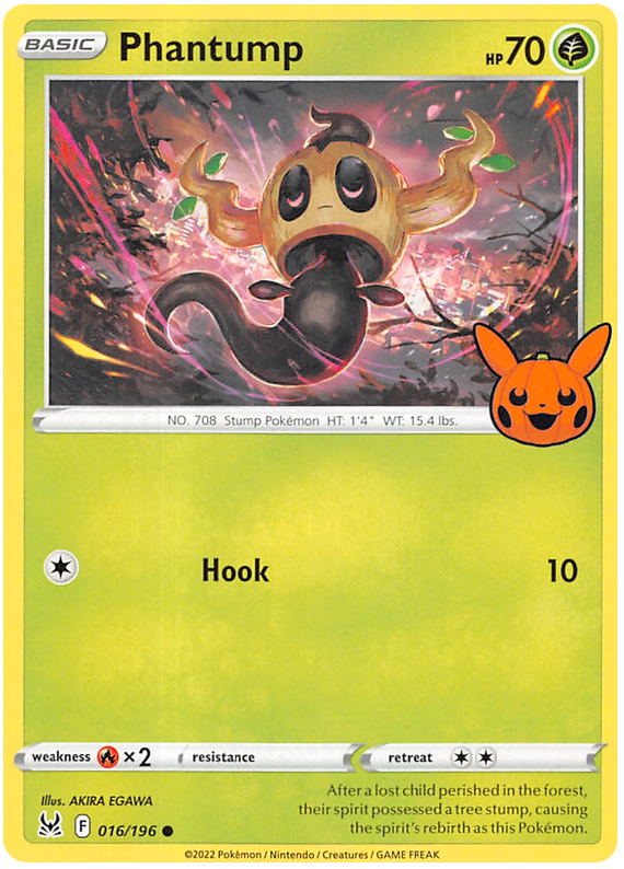 Phantump (016/196) [Trick or Trade 2023] | North Game Den