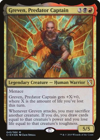 Greven, Predator Captain [Commander 2019] | North Game Den