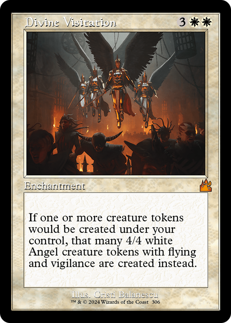 Divine Visitation (Retro Frame) [Ravnica Remastered] | North Game Den