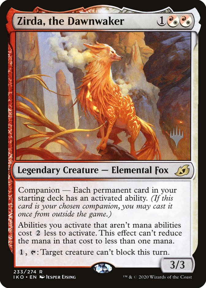 Zirda, the Dawnwaker (Promo Pack) [Ikoria: Lair of Behemoths Promos] | North Game Den