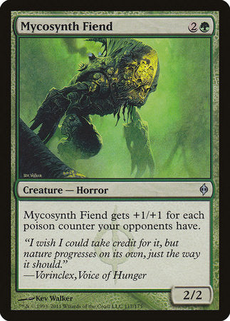 Mycosynth Fiend [New Phyrexia] | North Game Den