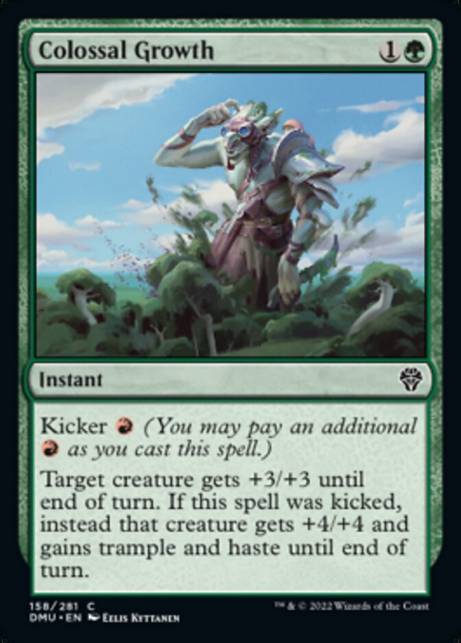 Colossal Growth [Dominaria United] | North Game Den