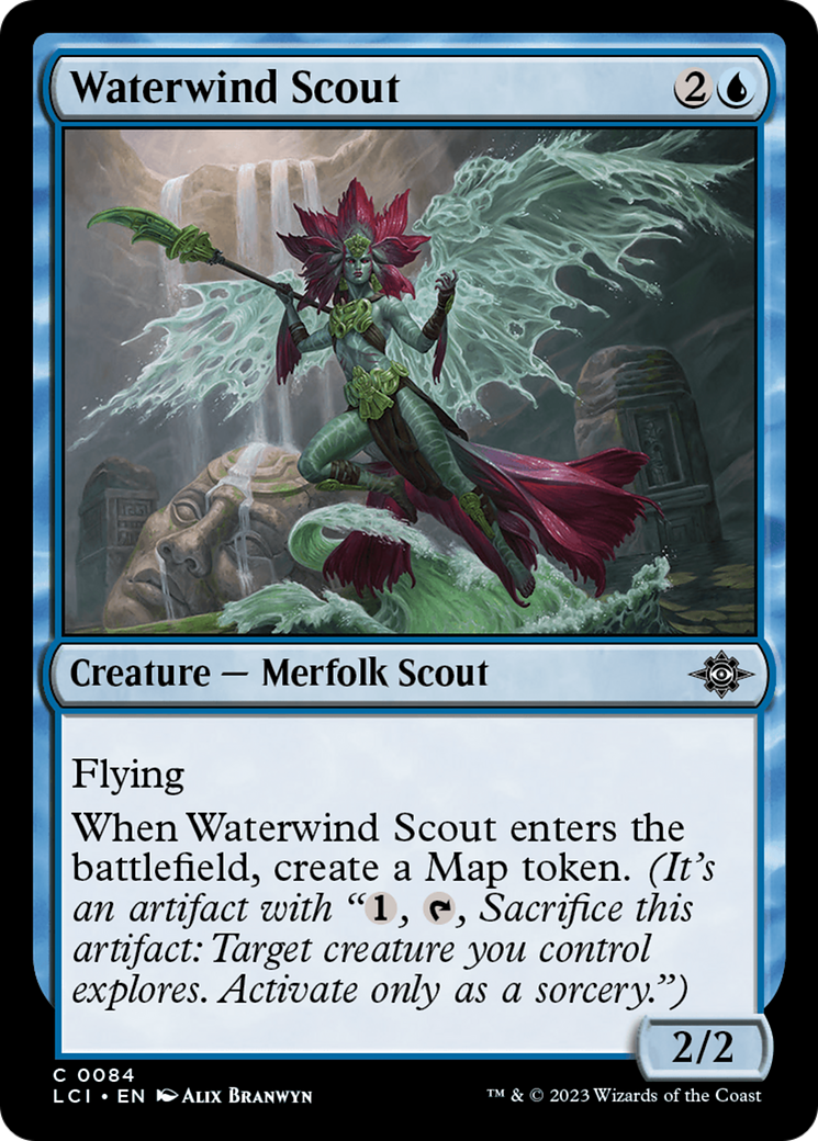Waterwind Scout [The Lost Caverns of Ixalan] | North Game Den