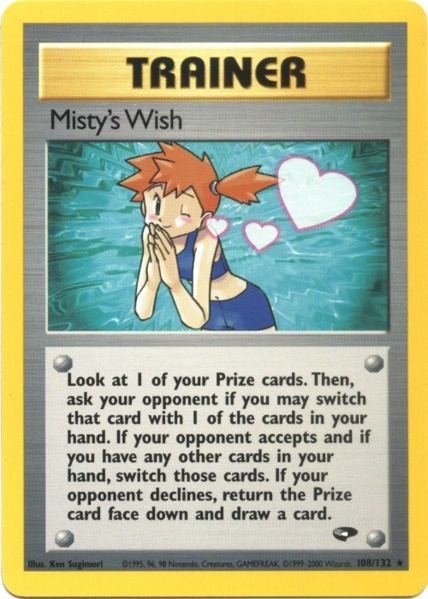 Misty's Wish (108/132) [Gym Challenge Unlimited] | North Game Den