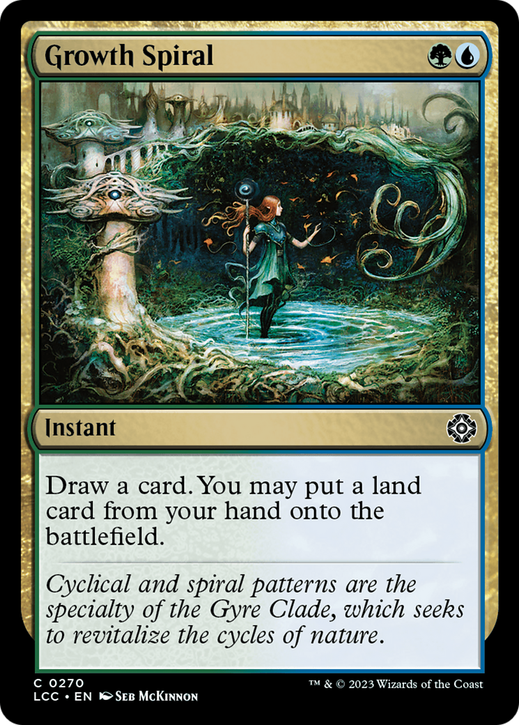 Growth Spiral [The Lost Caverns of Ixalan Commander] | North Game Den