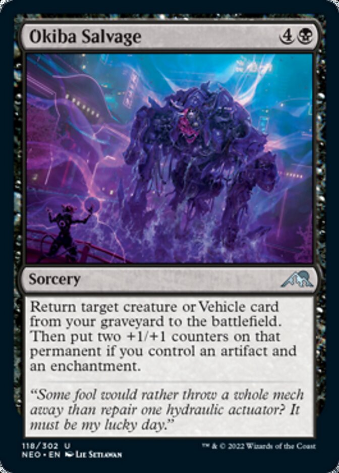 Okiba Salvage [Kamigawa: Neon Dynasty] | North Game Den