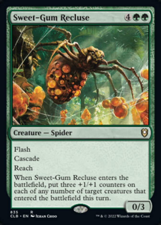 Sweet-Gum Recluse [Commander Legends: Battle for Baldur's Gate] | North Game Den