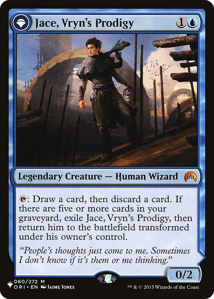 Jace, Vryn's Prodigy // Jace, Telepath Unbound [Secret Lair: From Cute to Brute] | North Game Den