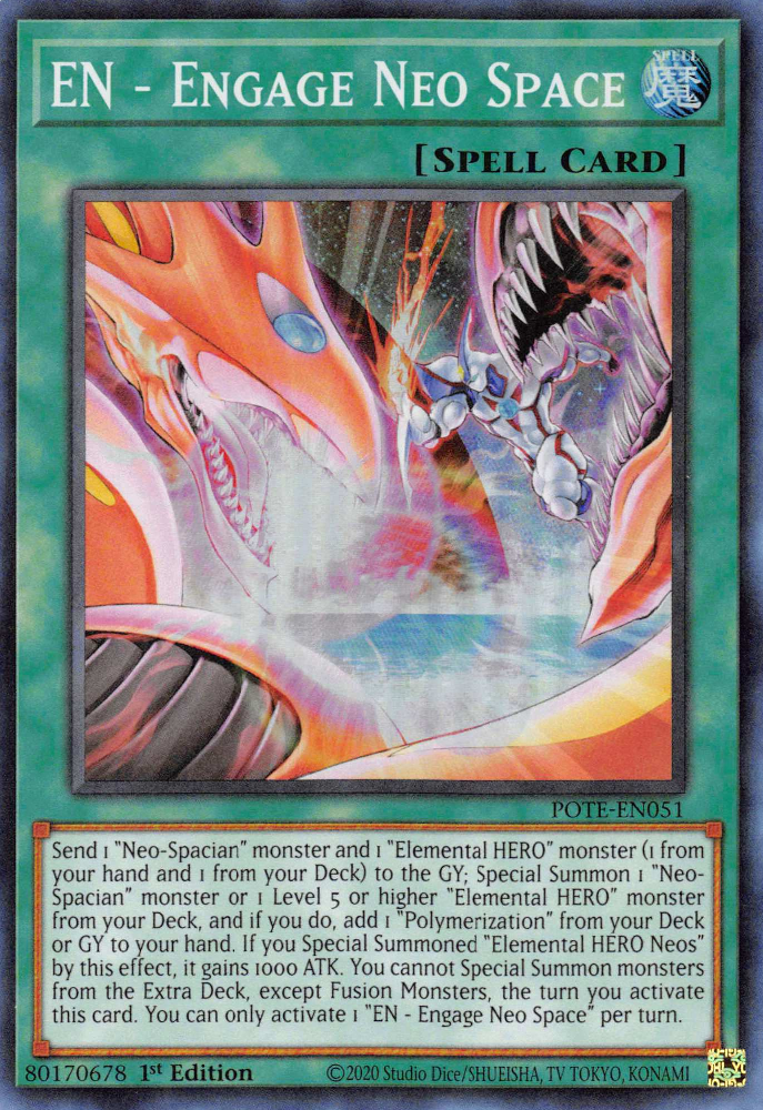 EN - Engage Neo Space [POTE-EN051] Super Rare | North Game Den
