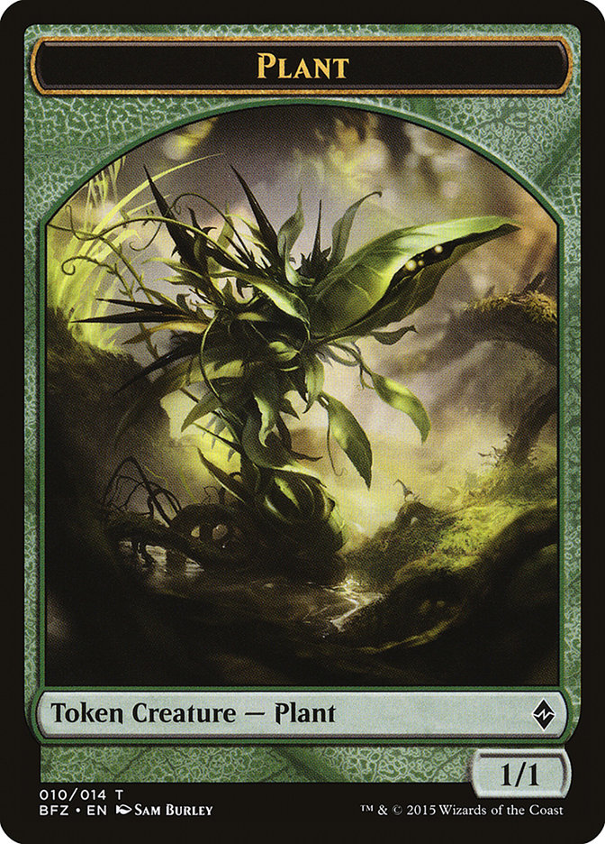 Plant [Battle for Zendikar Tokens] | North Game Den