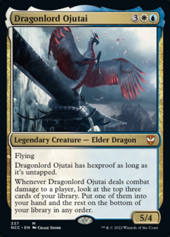 Dragonlord Ojutai [Streets of New Capenna Commander] | North Game Den