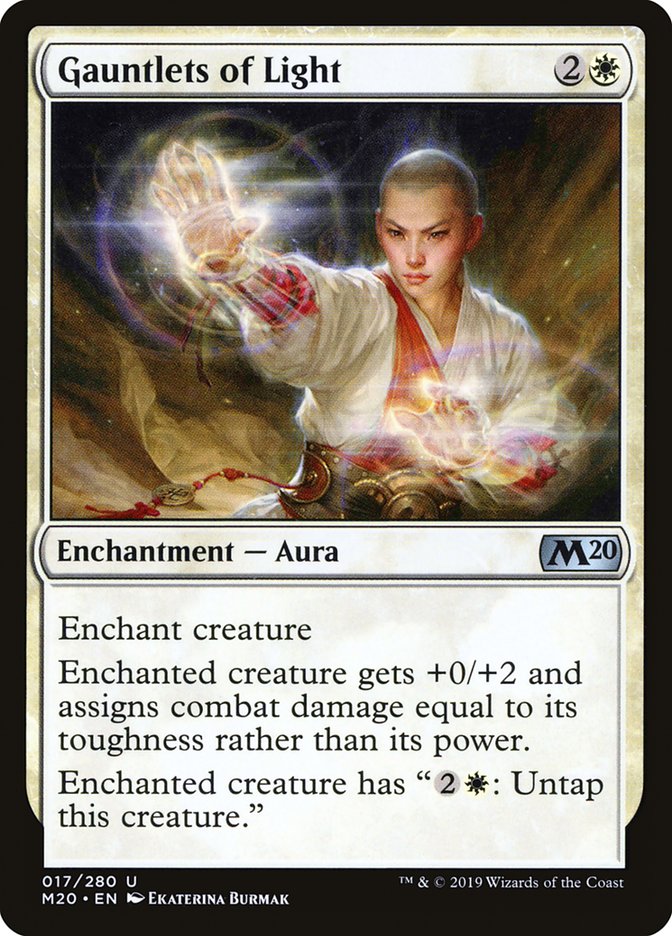 Gauntlets of Light [Core Set 2020] | North Game Den