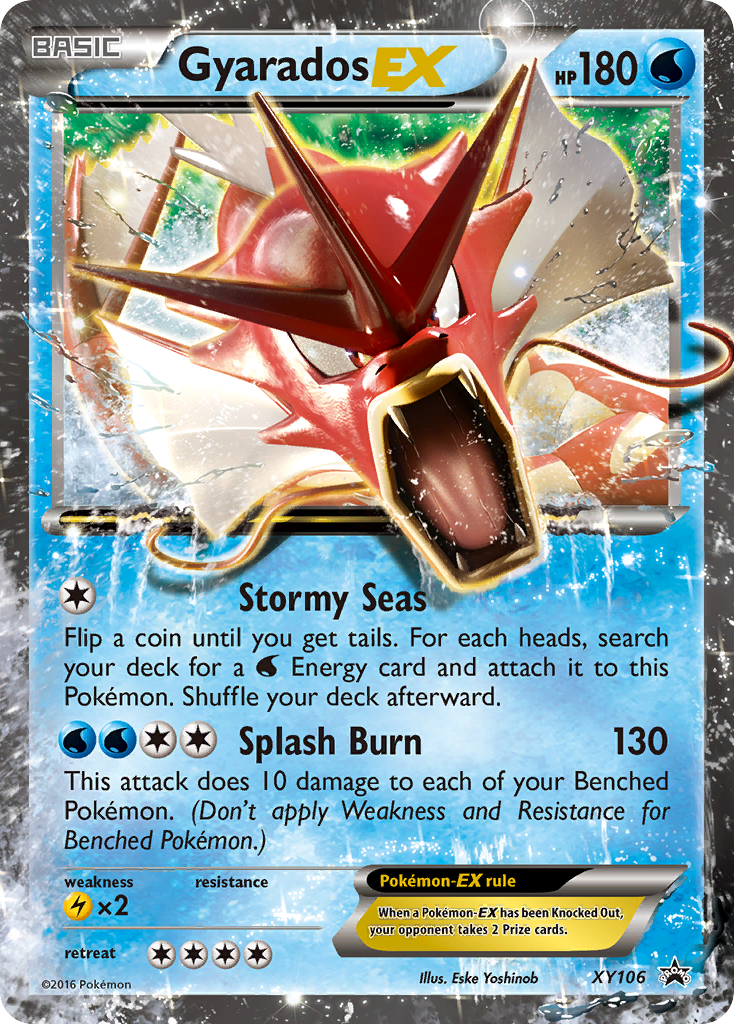 Gyarados EX (XY106) [XY: Black Star Promos] | North Game Den