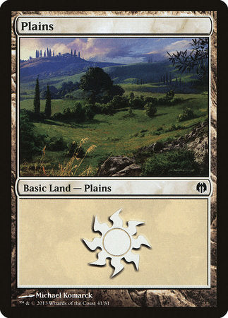 Plains (41) [Duel Decks: Heroes vs. Monsters] | North Game Den