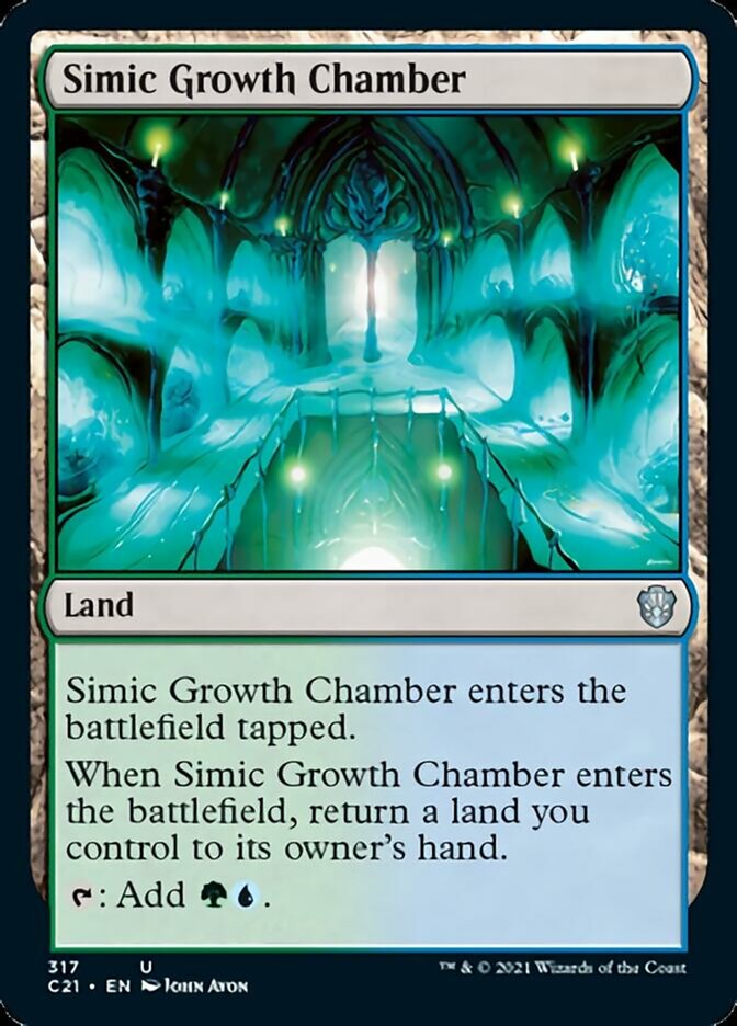 Simic Growth Chamber [Commander 2021] | North Game Den