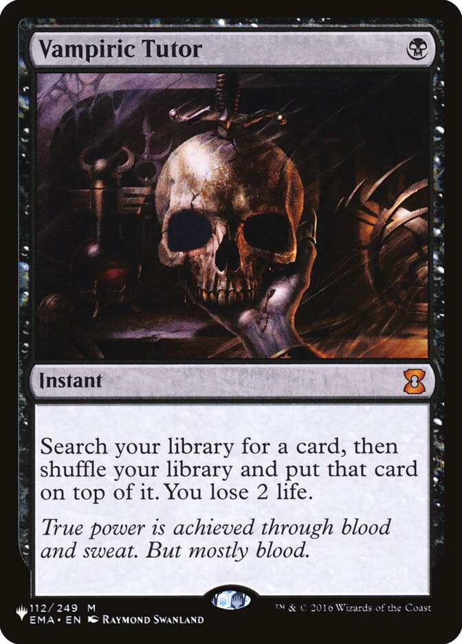 Vampiric Tutor [The List] | North Game Den