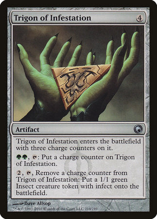 Trigon of Infestation [Scars of Mirrodin] | North Game Den