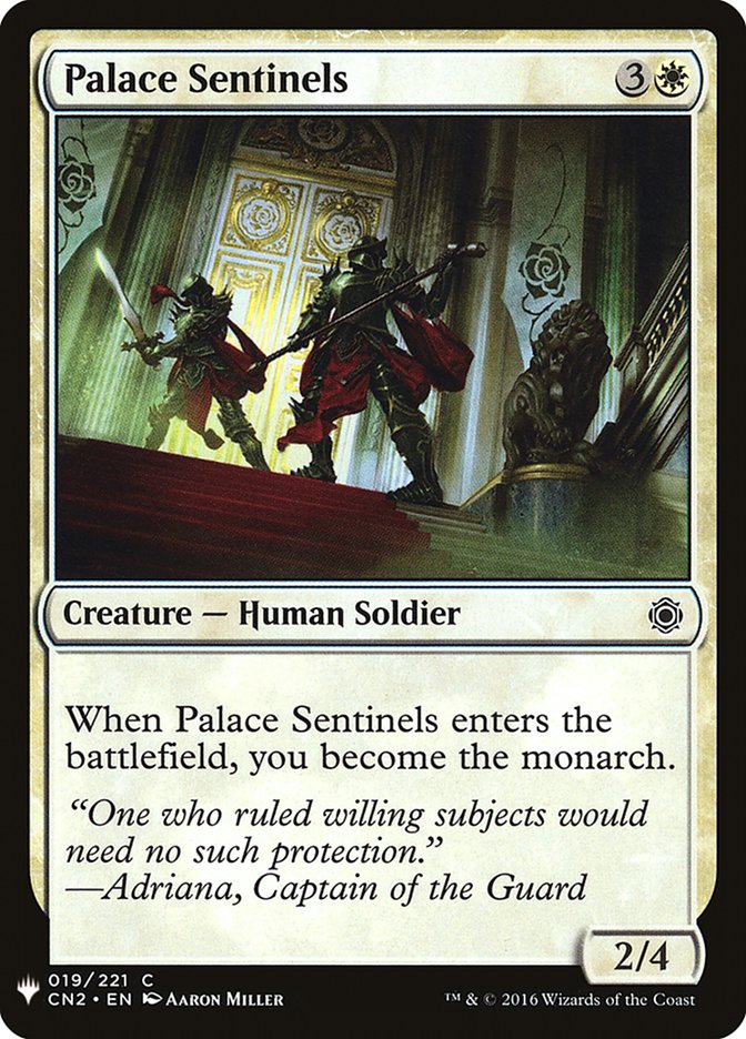 Palace Sentinels [Mystery Booster] | North Game Den