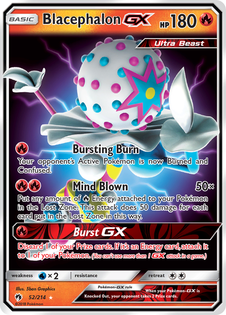 Blacephalon GX (52/214) [Sun & Moon: Lost Thunder] | North Game Den