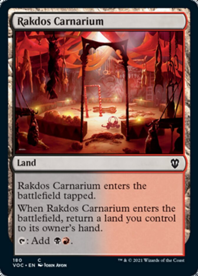 Rakdos Carnarium [Innistrad: Crimson Vow Commander] | North Game Den