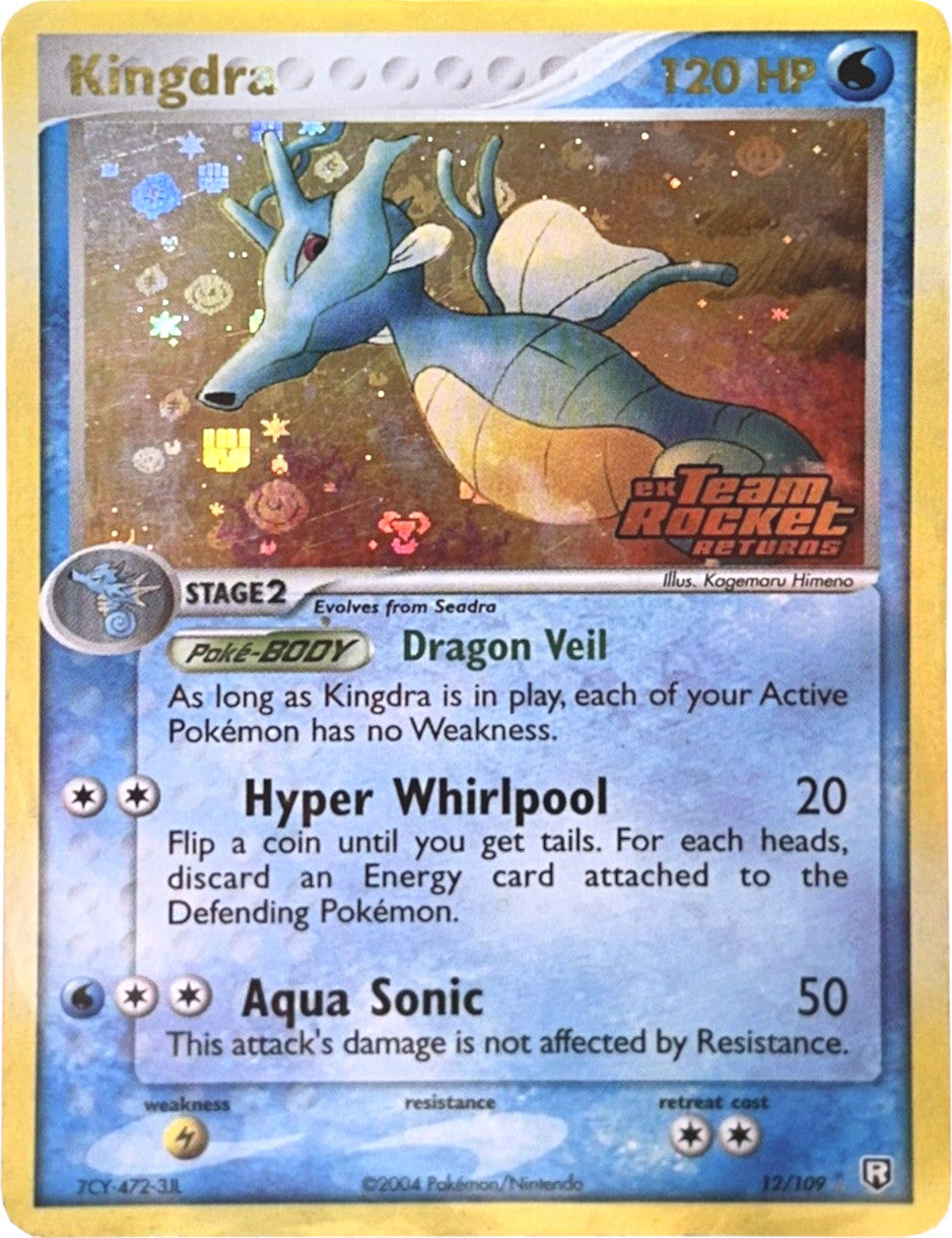 Kingdra (12/109) (Stamped) [EX: Team Rocket Returns] | North Game Den