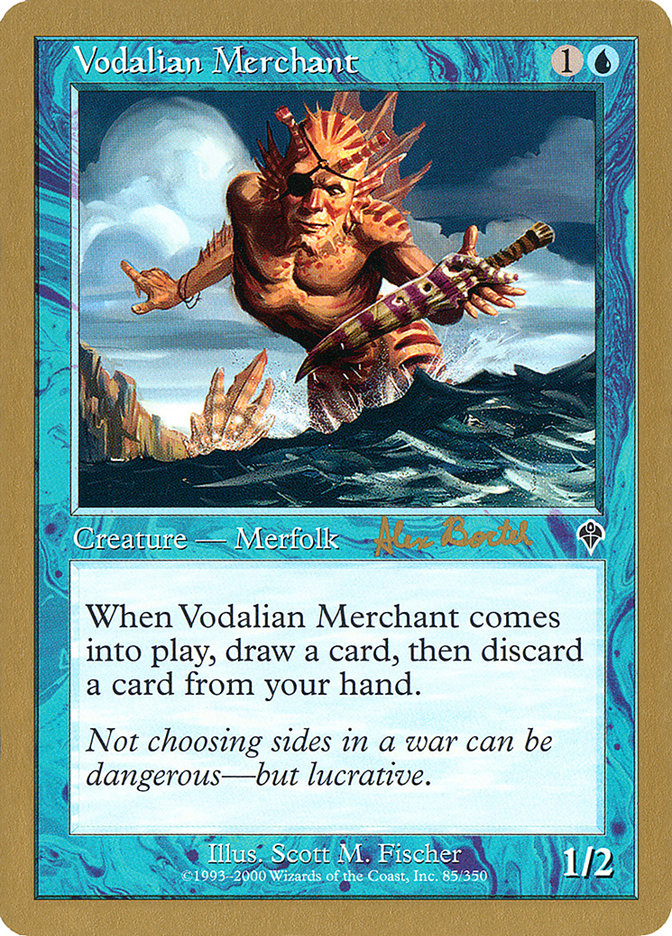 Vodalian Merchant (Alex Borteh) [World Championship Decks 2001] | North Game Den