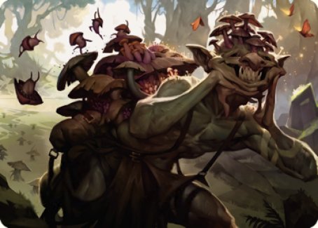 Sprouting Goblin Art Card [Dominaria United Art Series] | North Game Den