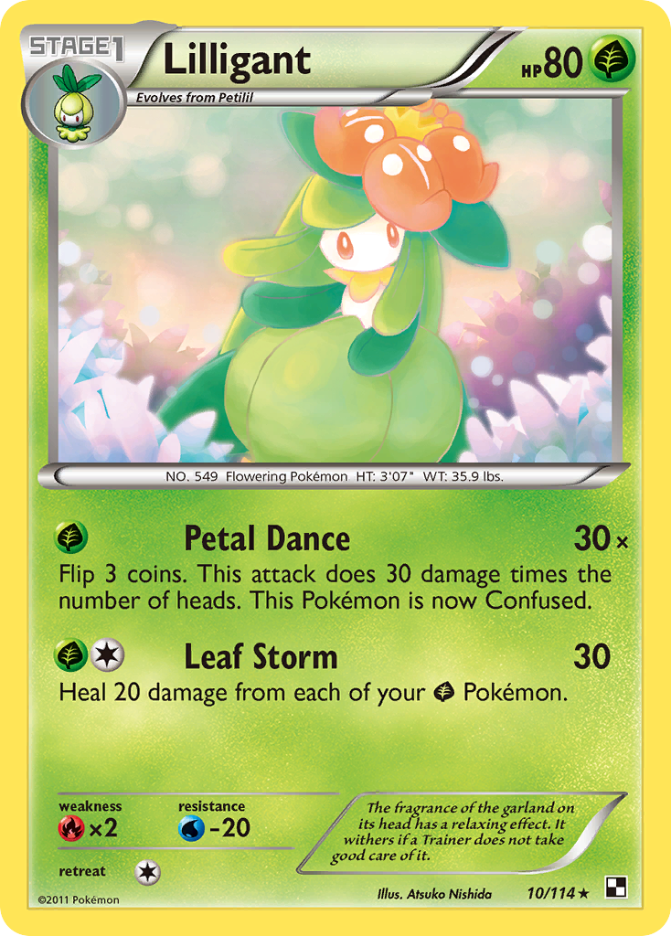 Lilligant (10/114) [Black & White: Base Set] | North Game Den