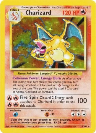 Charizard (4/102) [Base Set Unlimited] | North Game Den