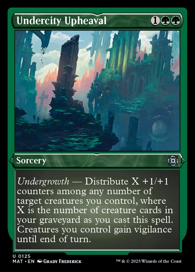 Undercity Upheaval (Foil Etched) [March of the Machine: The Aftermath] | North Game Den